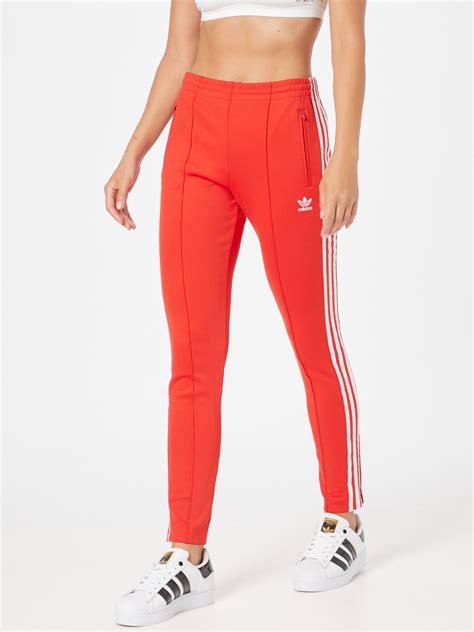 adidas broek dames - rood|adidas dames broeken.